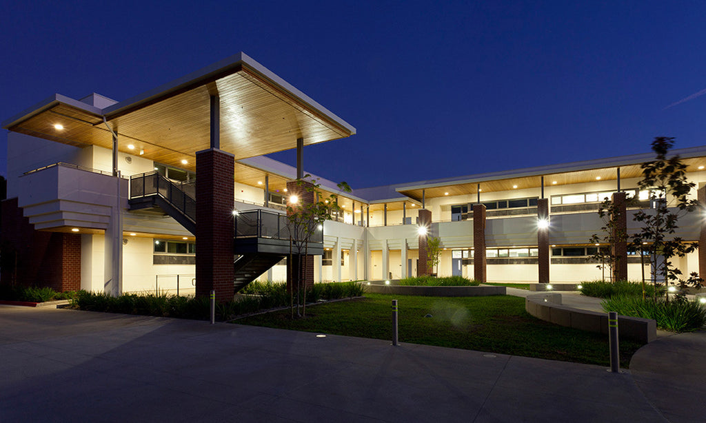 Gonzalez Goodale Architects designed ARROYO HIGH SCHOOL